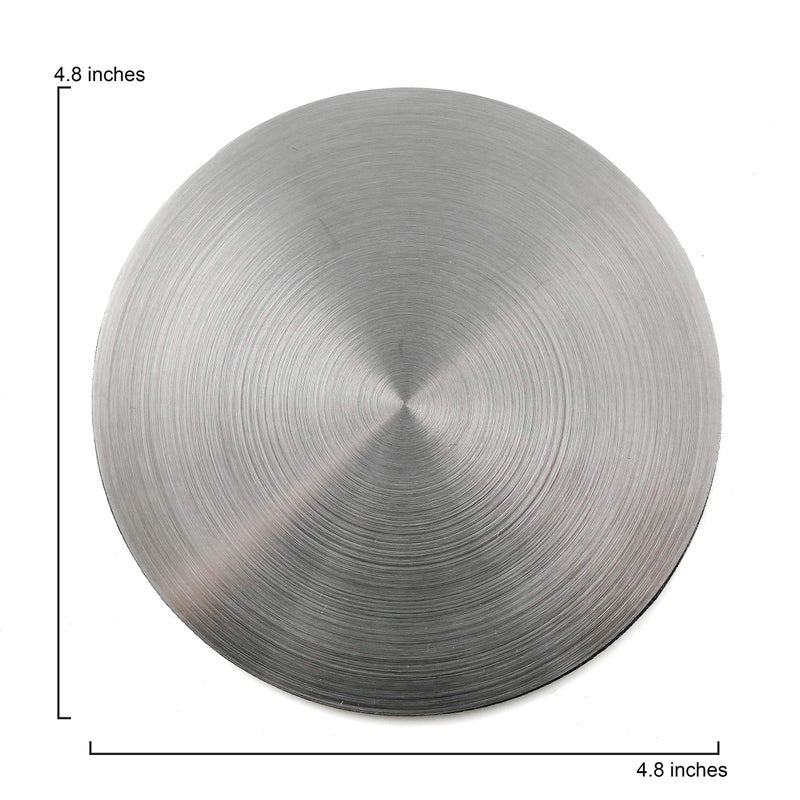 Thirstystone 6-Pack Stainless Steel Coasters in Stainless Steel Holder Attractive Heavy Duty Coasters That Easily Wipe Clean - Image 2